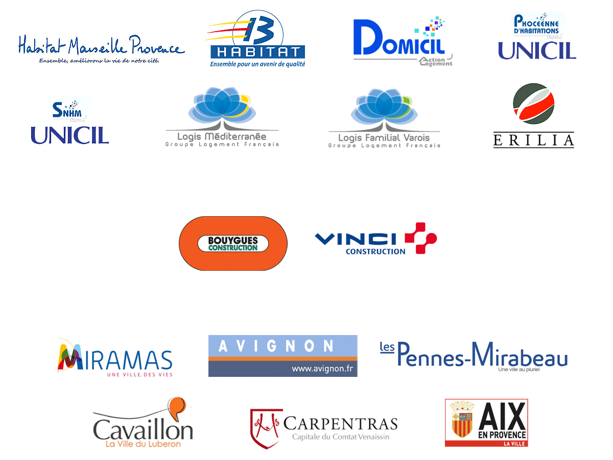 Différents logotypes